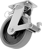 Extra-High-Capacity Stronghart Casters with Polyurethane Wheels