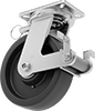 Extra-High-Capacity Stronghart Casters with Phenolic Wheels 