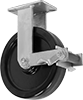 Extra-High-Capacity Stronghart Casters with Phenolic Wheels 