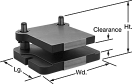 Image of Product. Front orientation. Contains Annotated. Press Dies. Heavy Duty Die Sets for Presses.
