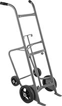 Image of Product. Front orientation. Drum Trucks. Steel Drum Dispensing Trucks, Style A.