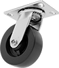 High-Capacity Spartan Casters with Phenolic Wheels