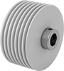 Abrasion-Resistant Self-Cleaning Drive Rollers