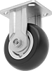 High-Capacity Easy-Turn Casters with Polyurethane Wheels