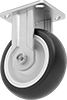 High-Capacity Easy-Turn Casters with Polyurethane Wheels