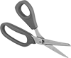 Scissors for Kevlar and Abrasive Materials