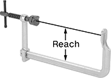 Image of Product. Back orientation. Contains Annotated. Bar Clamps. Bar Clamps for Round and Angled Material.