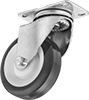 Cart-King Casters with Polyurethane Wheels