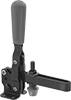 Nonreflective Hold-Down Toggle Clamps