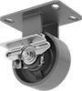 High-Capacity Kingston Casters with Metal Wheels