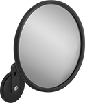 Image of Product. Front orientation. Safety Mirrors. Magnetic-Mount Convex Safety Mirrors with Fixed Arm.