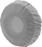 Image of ProductInUse. Front orientation. Wheel Covers. For Side Hub Mounts.