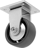 High-Capacity Debris-Guard Casters with Metal Wheels