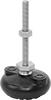 Stay-Put Swivel Leveling Mounts with Threaded Stud