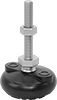 Stay-Put Swivel Leveling Mounts with Threaded Stud