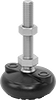 Stay-Put Swivel Leveling Mounts with Threaded Stud