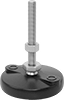 Stay-Put Swivel Leveling Mounts with Threaded Stud