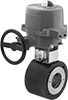 High-Flow Flanged Motor-Driven On/Off Valves