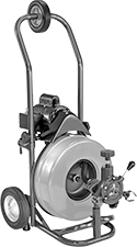 Image of Product. Front orientation. Drain Snakes. Electric Drum-Type Drain Snakes, Automatic Feed.