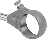 Image of Product. Front orientation. Pipe Threader Die Head Wrenches. Ridgid Pipe Threader Die Head Wrenches with Ratcheting Handle, For Standard Die Head.