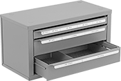 Image of Product. Front orientation. Cabinets. Tap and Drill Bit Cabinets.