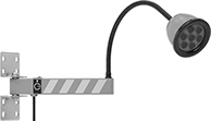 Image of Product. Front orientation. Dock Lights. Gooseneck-Arm Dock Lights, Style A.