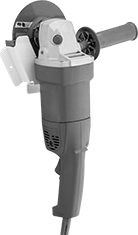 Image of Product. Front orientation. Angle Grinder Holders.