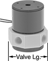 Image of Product. Front orientation. Diverting Valves. Solenoid Diverting Valves for Chemicals .
