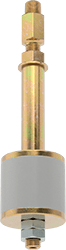 Image of Product. Bottom orientation. Long-Reach Hex-Nut Expansion Plug with Bypass, for 1-1/2 Pipe Size.