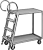 Built-In Ladder Carts