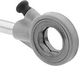 Image of Product. Front orientation. Pipe Threader Die Head Wrenches. Ridgid Pipe Threader Die Head Wrenches with Ratcheting Handle, For Enclosed Die Head.