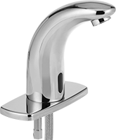 Image of Product. Style C. Front orientation. Sink Faucets. Touch-Free Sink Faucets, Bottom Inlet, Sink Mount, Style C.