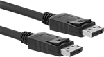 Image of Product. Front orientation. DisplayPort Cords. Standard DisplayPort Plug × Standard DisplayPort Plug.