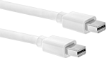 Image of Product. Front orientation. DisplayPort Cords. Mini DisplayPort Plug × Mini DisplayPort Plug.