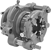 Image of Product. Front orientation. Pipe Threader Adapters. Ridgid Pipe Threader Adapters for Large-Size Pipe.