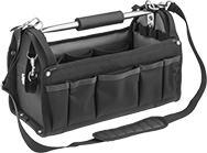 Image of Product. Front orientation. Tool Bags. Tool Bags with Open-Top Closure, Style A.