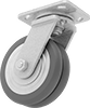 High-Capacity Kingston Casters with Polyurethane Wheels 