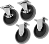 Plate Casters for Rubbermaid Products 