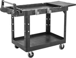 Image of Product. Style B. Front orientation. Carts. Plastic Carts, Style B, Lipped.