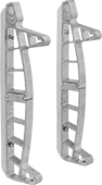 Image of Product. Front orientation. Hand Truck Stair Glides. Aluminum Hand Trucks.