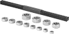 Thread Repairing Die and File Sets for Tight Spots