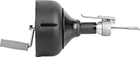 Image of Product. Side1 orientation. Contains Inset. Drain Snakes. Drill-Powered Drum-Type Drain Snakes, Style B.