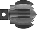 Image of Product. Front orientation. Drain Snake Heads. Heads for Electric Drum-Type Drain Snakes, For General Pipe, Chopper Head.