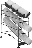 Image of ProductInUse. Front orientation. Cup Dispensers. Cup Dispensers, Style B.