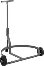 Image of Product. Front orientation. Drum Dollies. Easy-Load Drum Dollies.