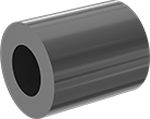 Image of Product. Front orientation. Pipe and Fittings. Fiberglass Pipe Fittings for Chemicals, Straight Connectors.