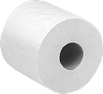 Image of Product. Front orientation. Toilet Paper. Standard.