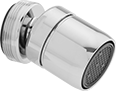 Image of Product. Front orientation. Faucet Aerators. Style E.