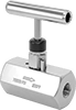 Threaded Precision Flow-Adjustment Valves with Vent Port