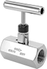 Threaded Precision Flow-Adjustment Valves with Vent Port